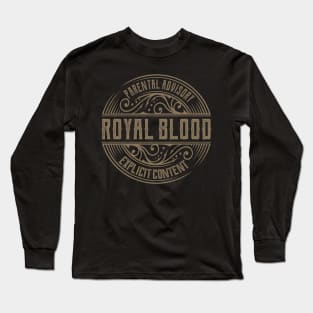 Royal Blood Vintage Ornament Long Sleeve T-Shirt